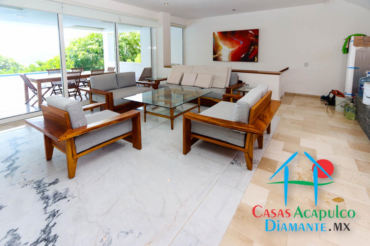CAD Villa Ícaro. Terraza con alberca, jacuzzi, vista al mar — foto 4