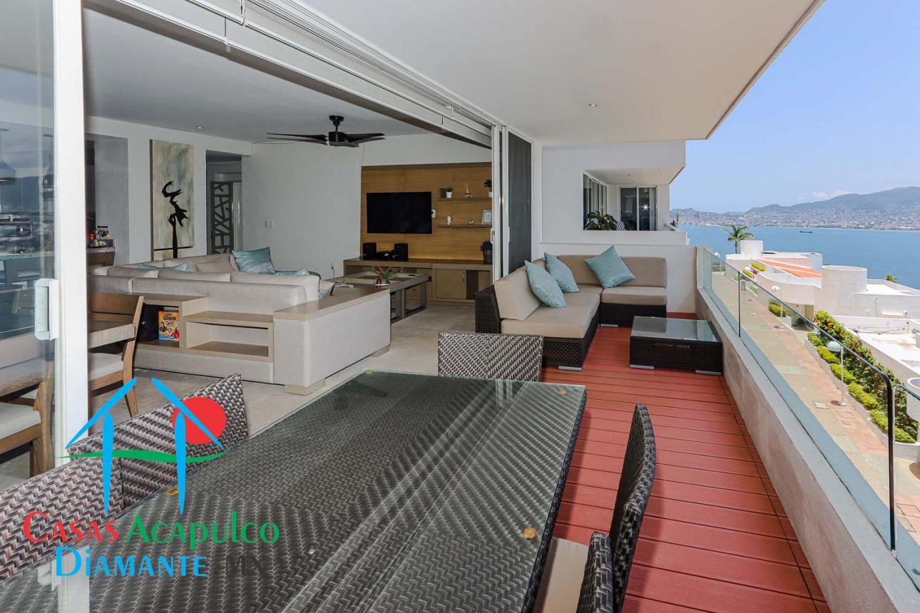 Terraza con vista a la bahía - 5