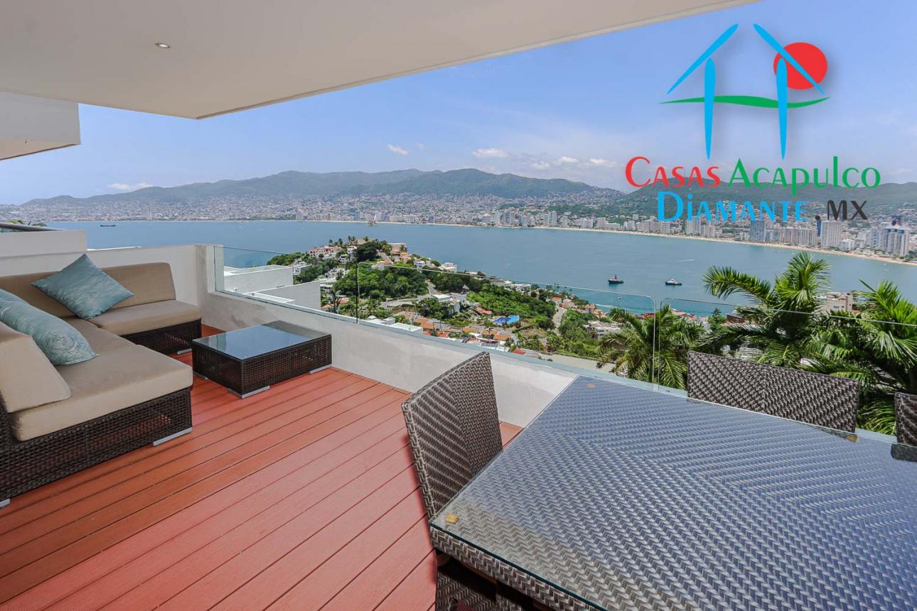 Terraza con vista a la bahía - 6