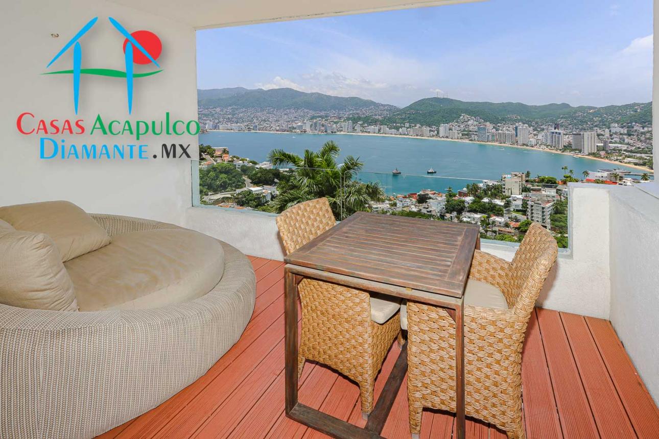 Terraza con vista a la bahía - 17