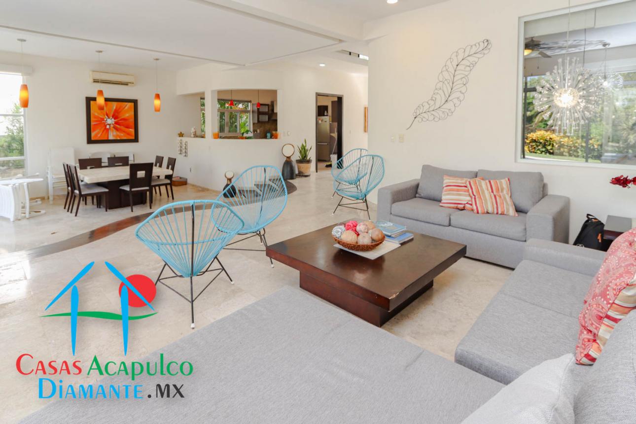 Casa con alberca y jacuzzi privados. Vista al campo de golf — foto 6