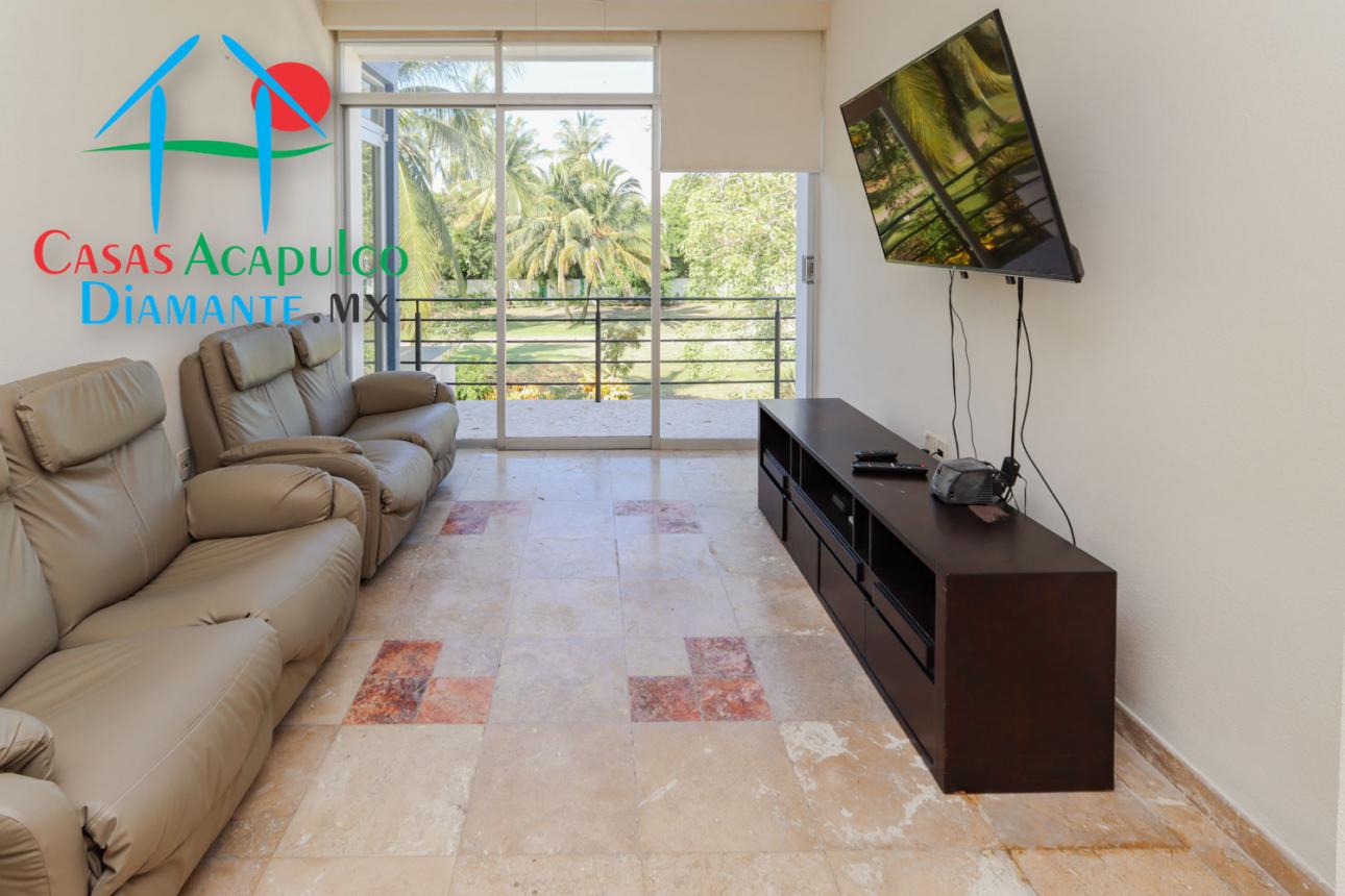 Casa con alberca y jacuzzi privados. Vista al campo de golf — foto 14