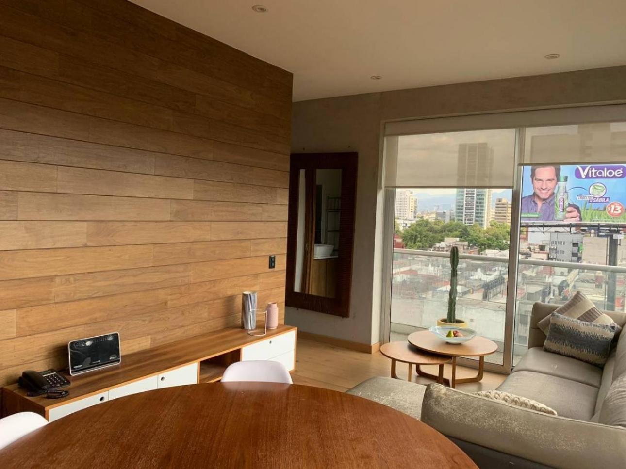 Renta Condesa departamento Súper Vista — foto 6