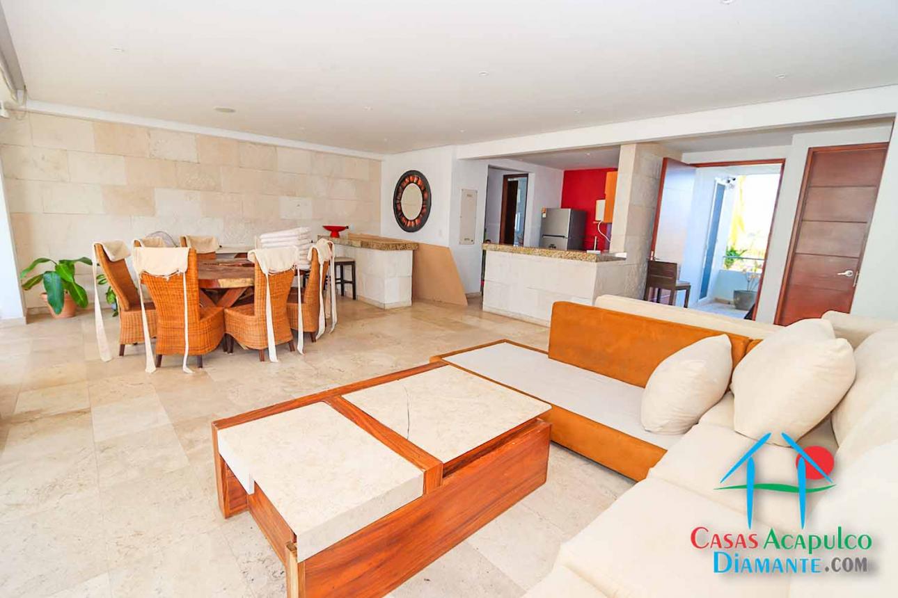 Depa con terraza, jacuzzi y club de playa - 3