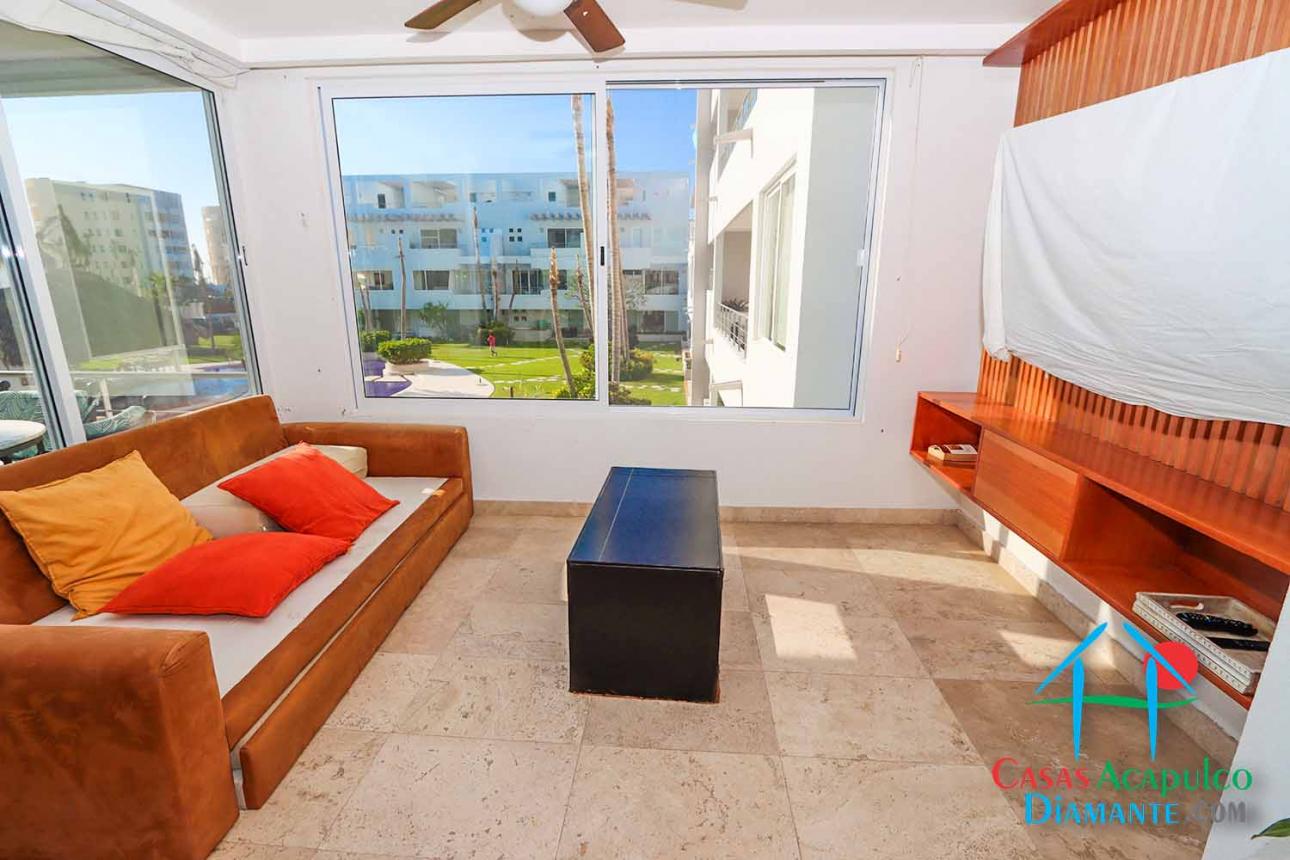 Depa con terraza, jacuzzi y club de playa - 5
