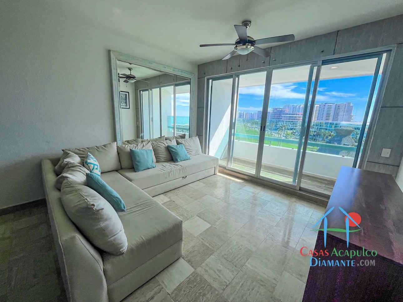 Depa con Terraza. Vista Al Campo De Golf Y Al Mar - 6