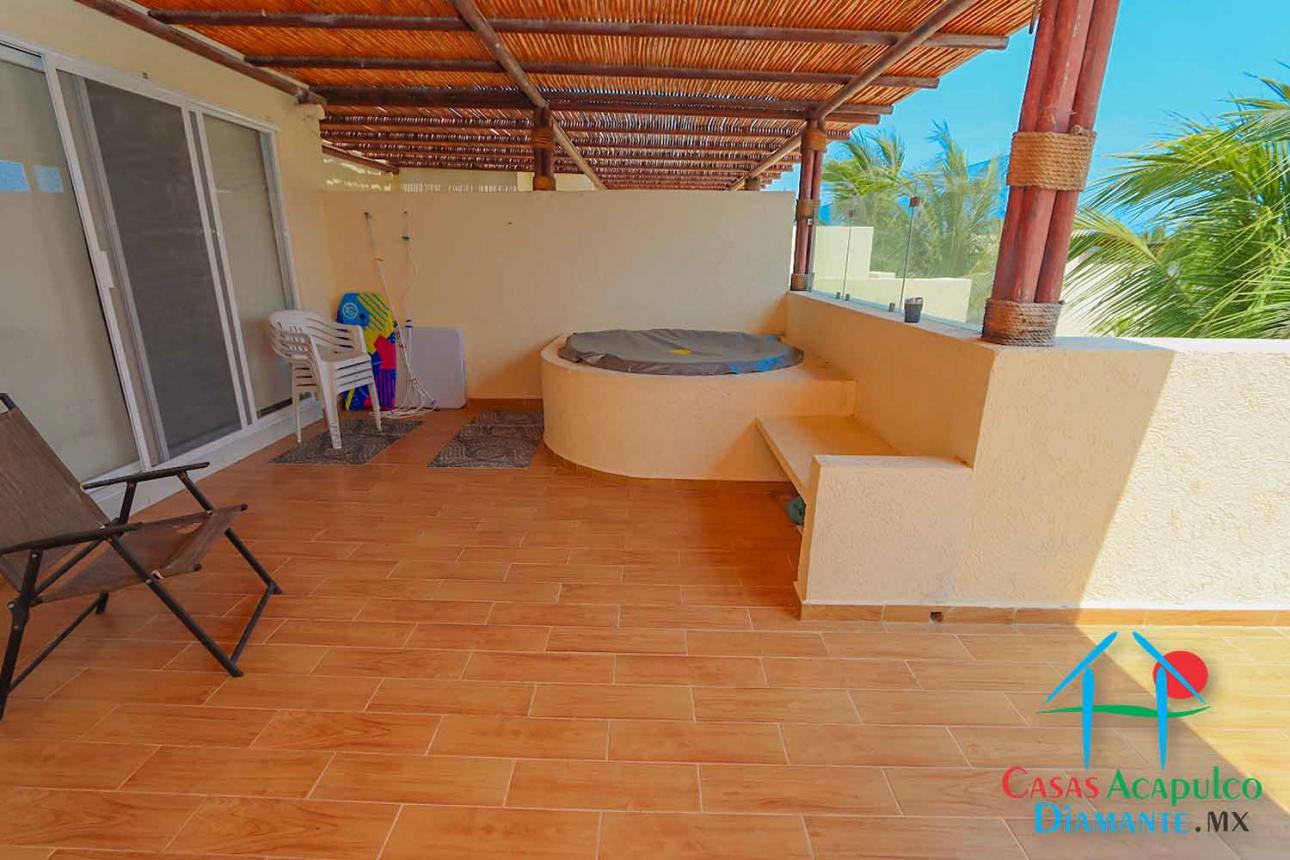 Casa con 3 recámaras y roof garden y jacuzzi - 20