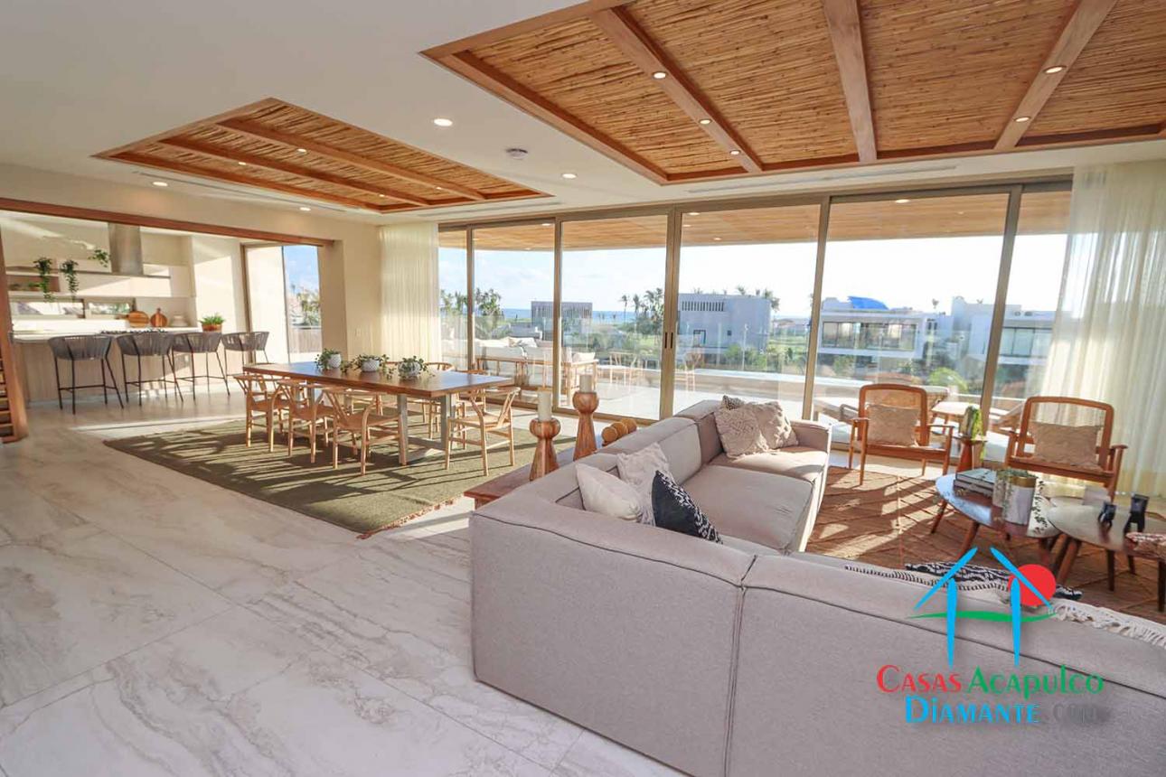 Departamento nuevo. Terraza con alberca privada