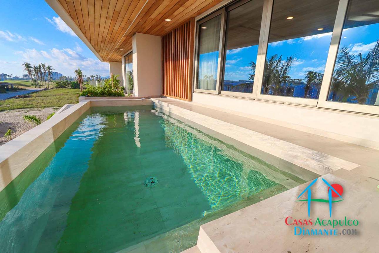 Terraza con alberca privada. Domótica en estancia y terraza — foto 7