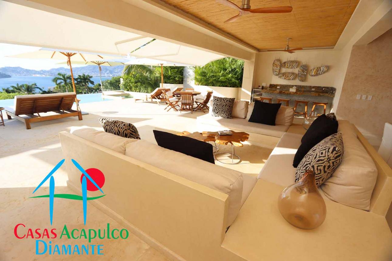 Casa para 15 personas con Alberca privada y vista al mar — foto 4