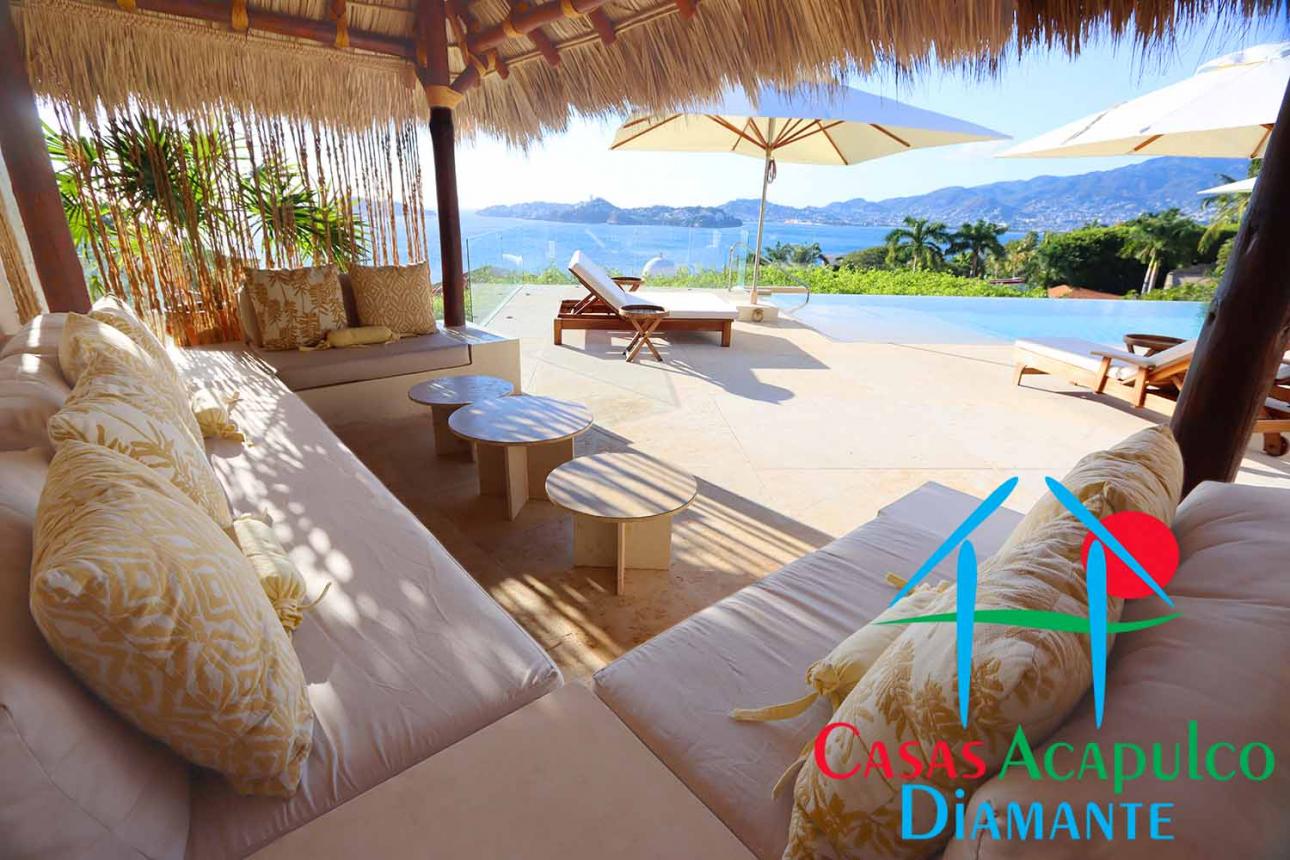 Casa para 15 personas con Alberca privada y vista al mar — foto 12