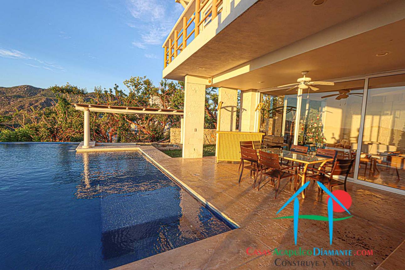 Hermosa casa con terraza, alberca, vista al mar, Roof garden - 5