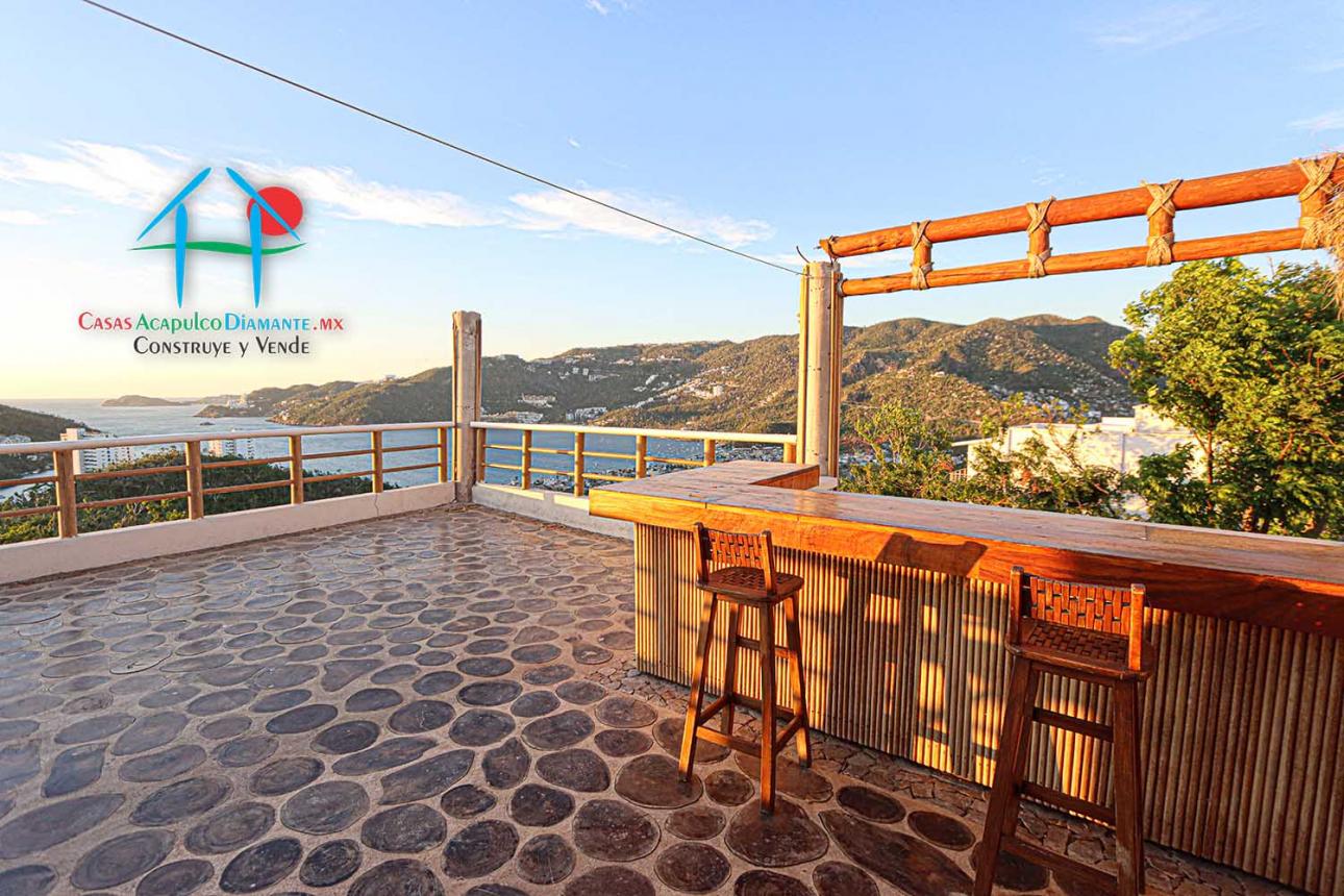Hermosa casa con terraza, alberca, vista al mar, Roof garden - 19