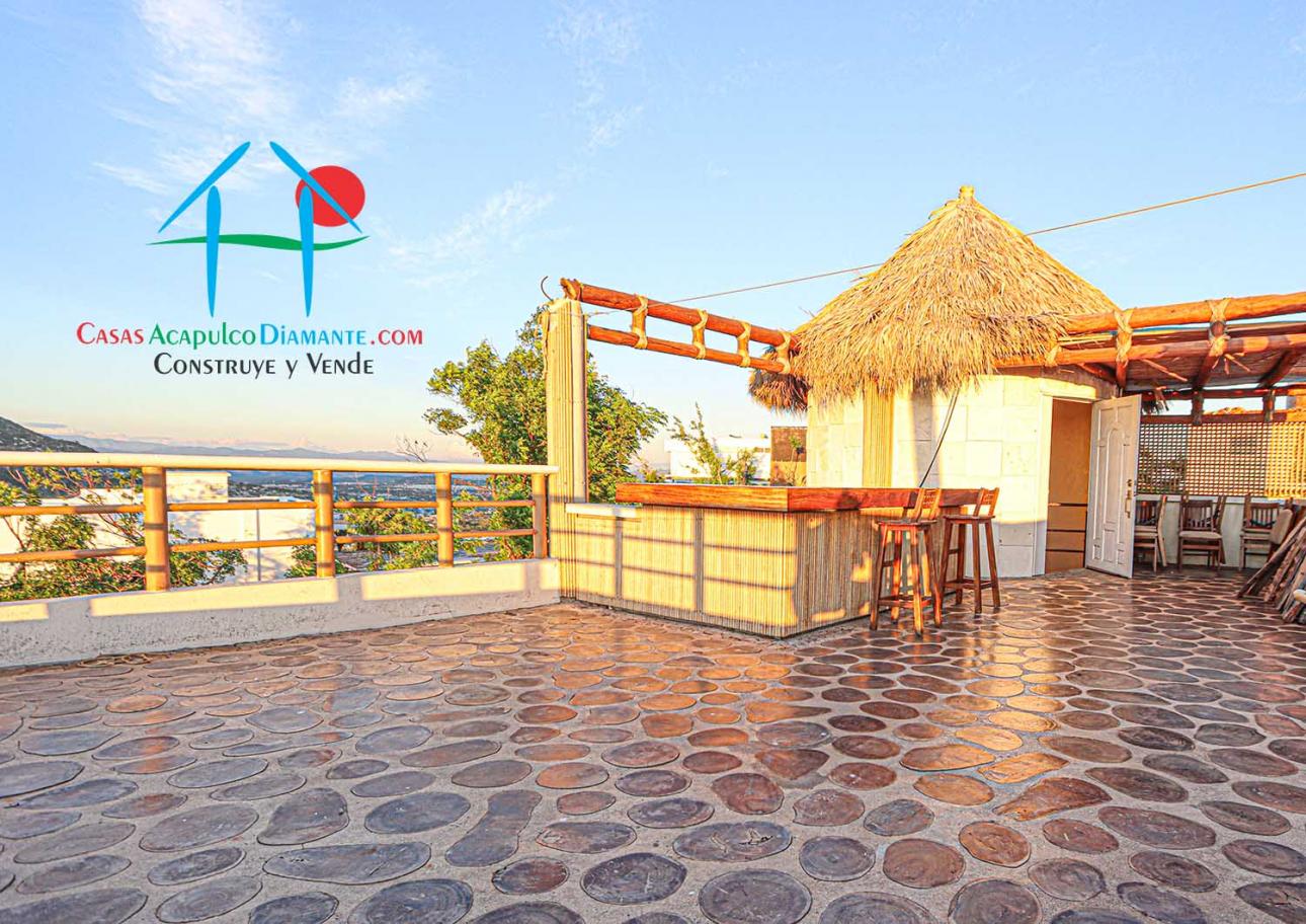 Hermosa casa con terraza, alberca, vista al mar, Roof garden - 20