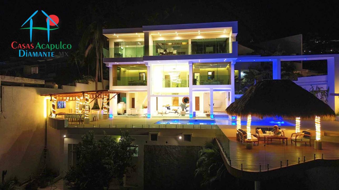 Hermosa casa con vista a la bahía de Acapulco - 4