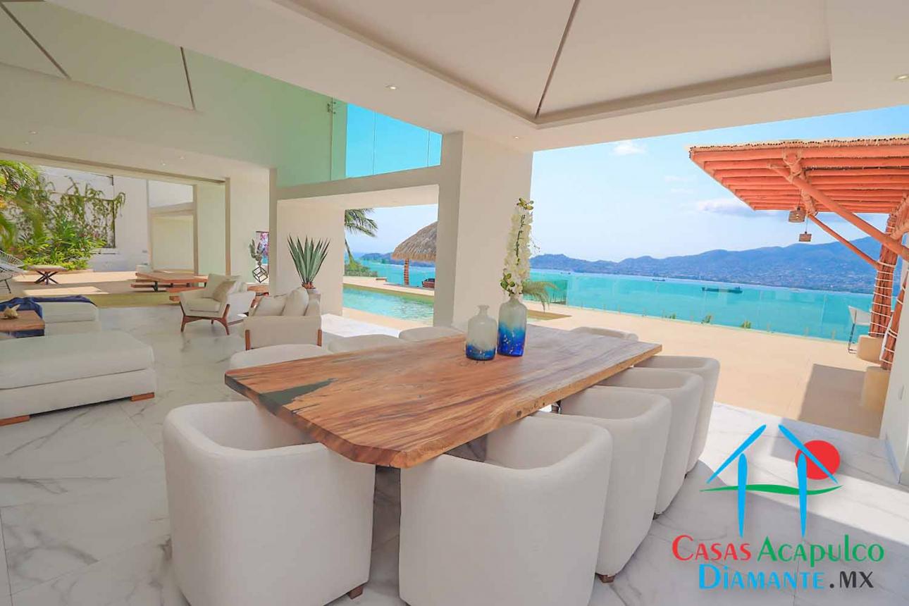 Hermosa casa con vista a la bahía de Acapulco - 9