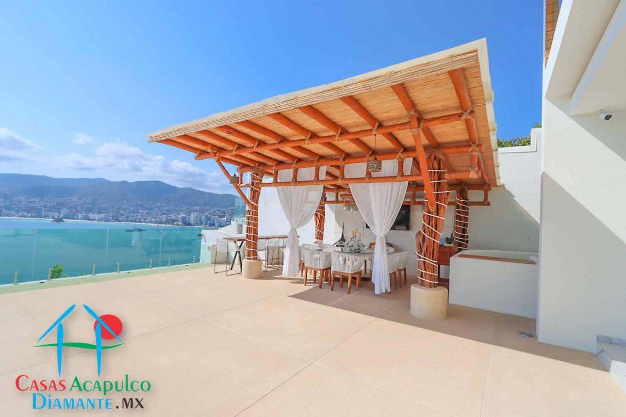 Hermosa casa con vista a la bahía de Acapulco - 13