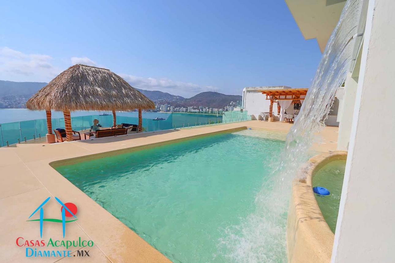 Hermosa casa con vista a la bahía de Acapulco - 16