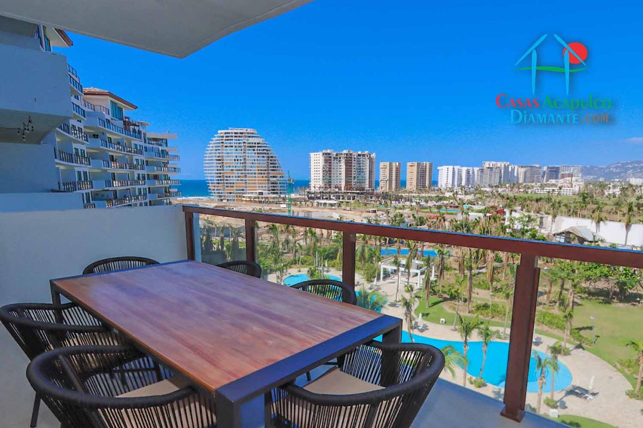 Departamento de 2 recámaras con vista a la alberca — foto 7
