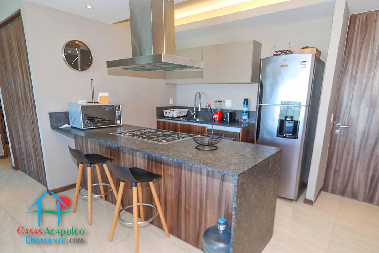 Departamento de 2 recámaras con vista a la alberca — foto 12