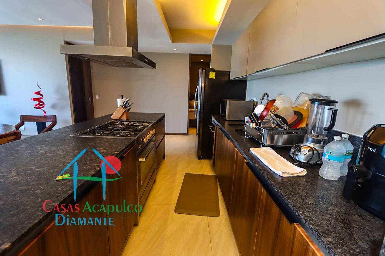 Departamento de playa con terraza y vista a las albercas — foto 12