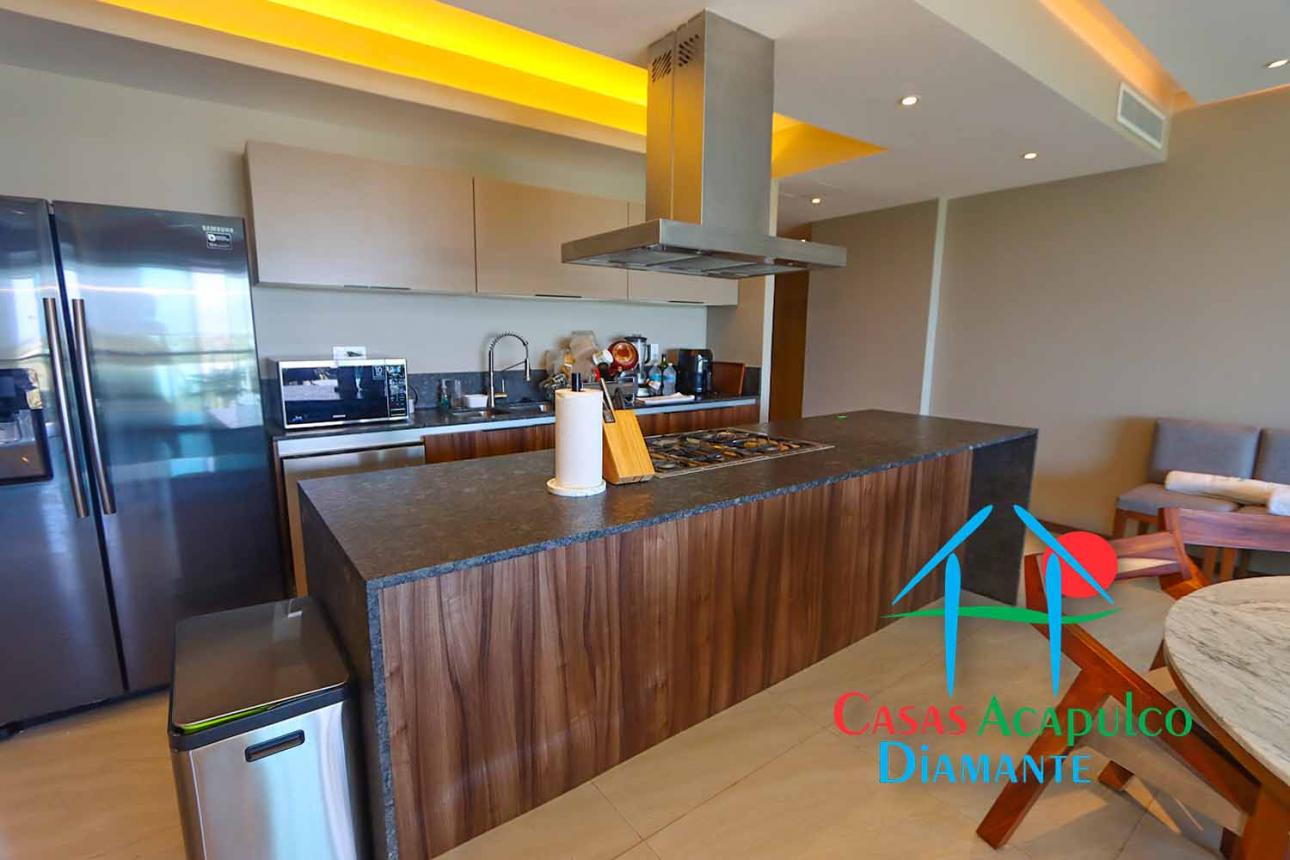 Departamento de playa con terraza y vista a las albercas — foto 11