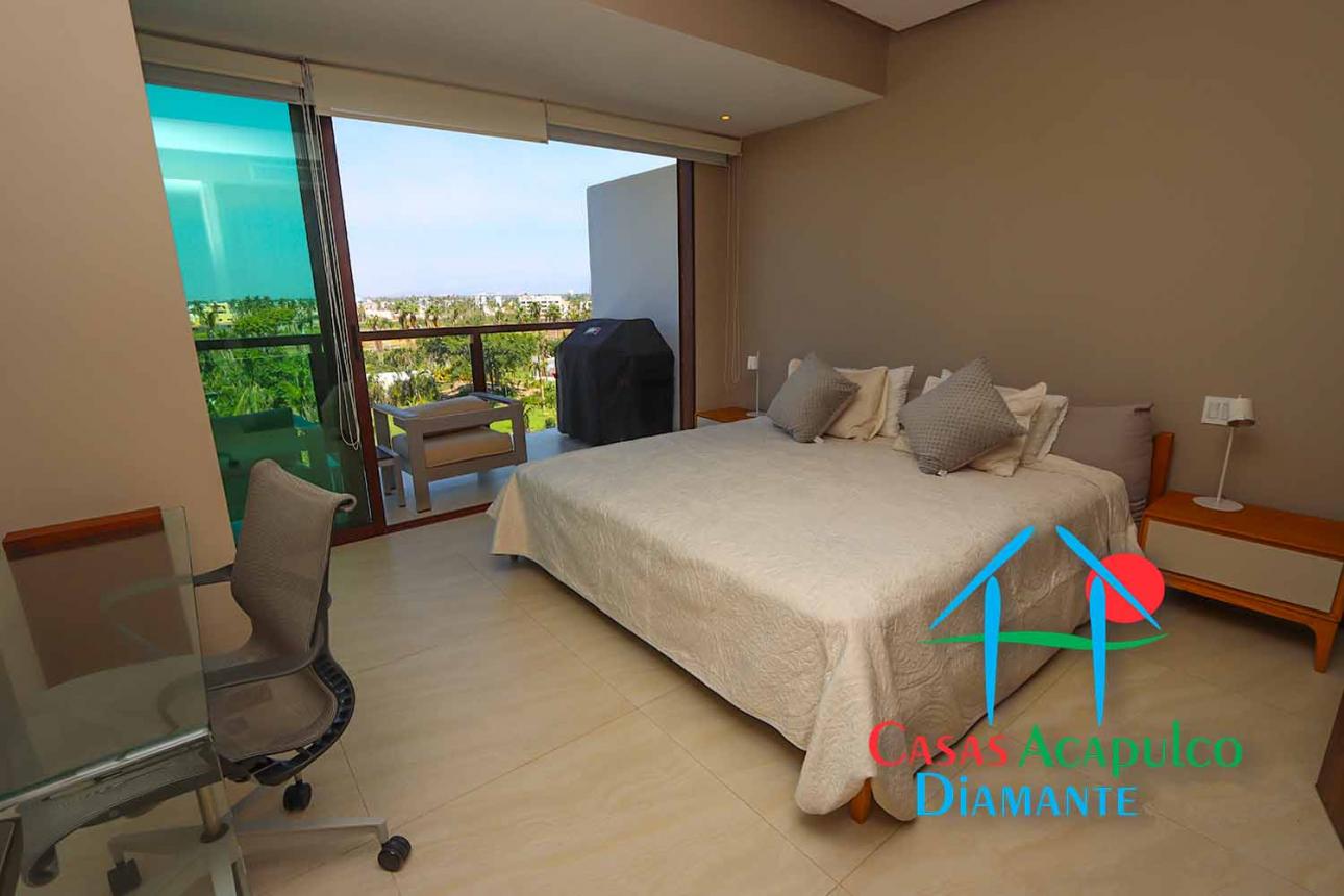 Departamento de playa con terraza y vista a las albercas — foto 15