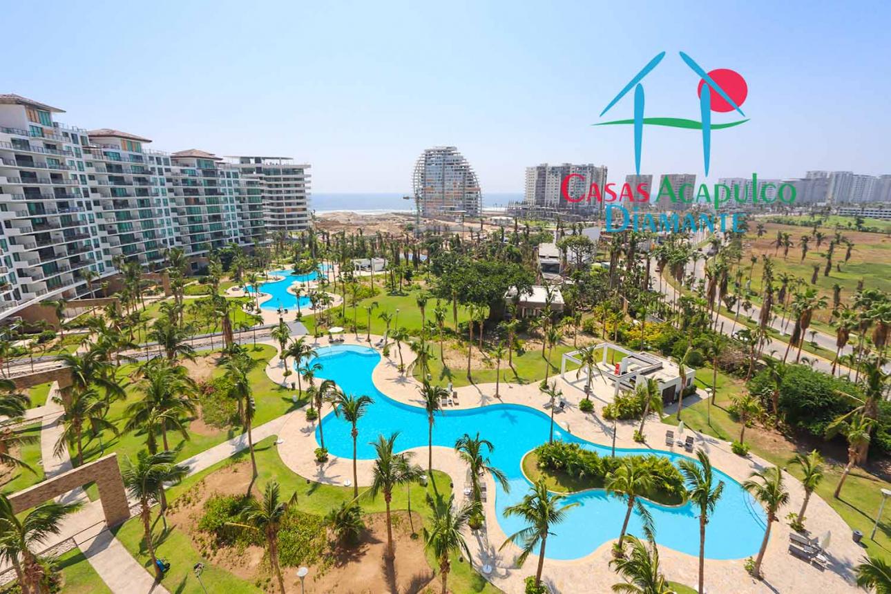 De playa. Terraza Con Vista A Los Jardines Y Albercas — foto 8