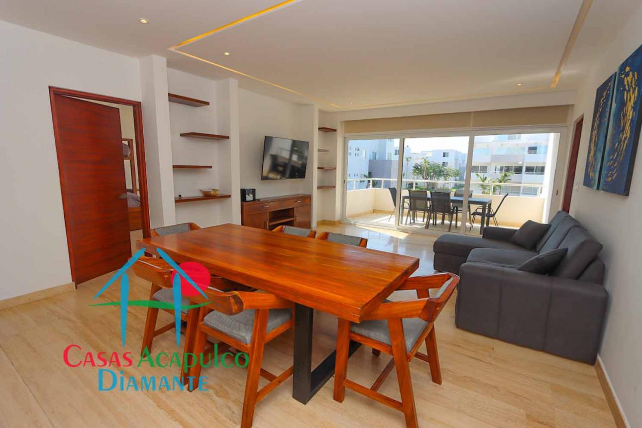 Departamento en condominio con club de playa - 1