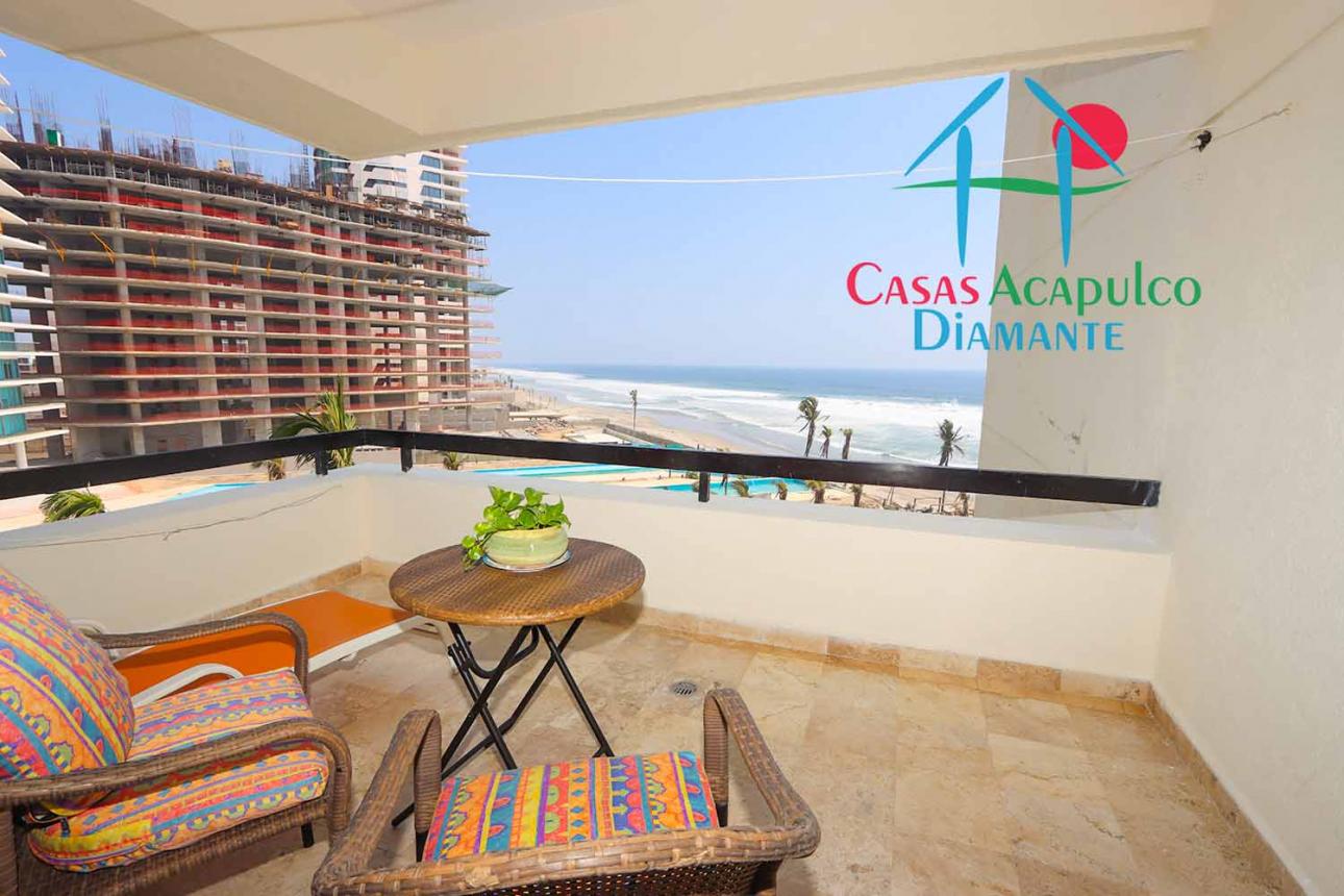 Departamento de playa. Terraza Con Vista Al Mar - 1