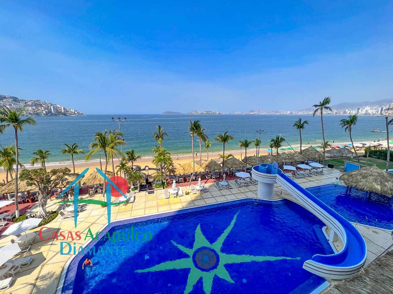 Depa Playa En Zona Dorada De Acapulco. Vista Al mar — foto 13