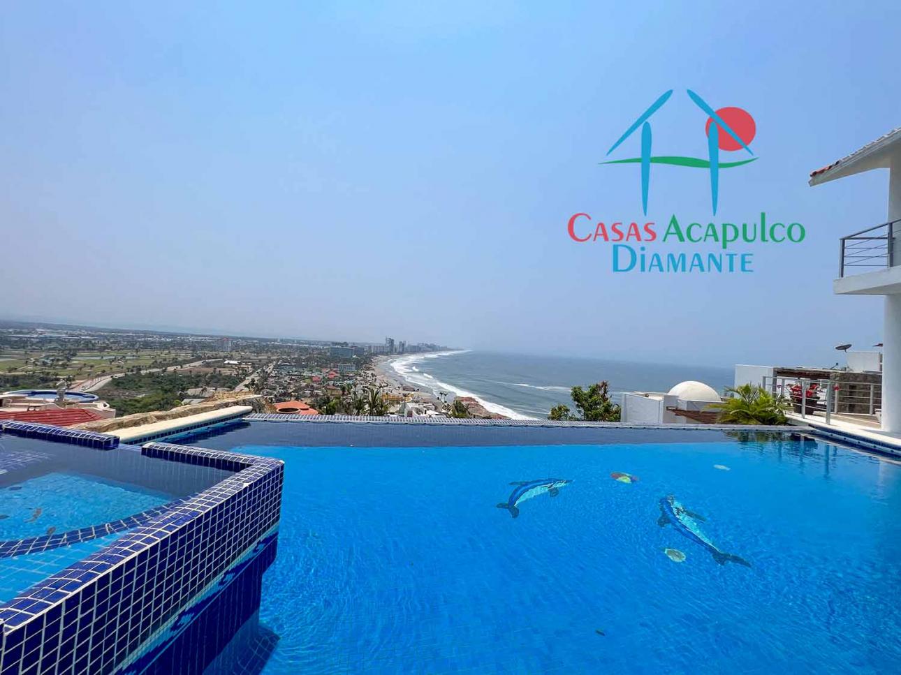 Terraza Con Alberca Privada Y Vista Al Mar — foto 2