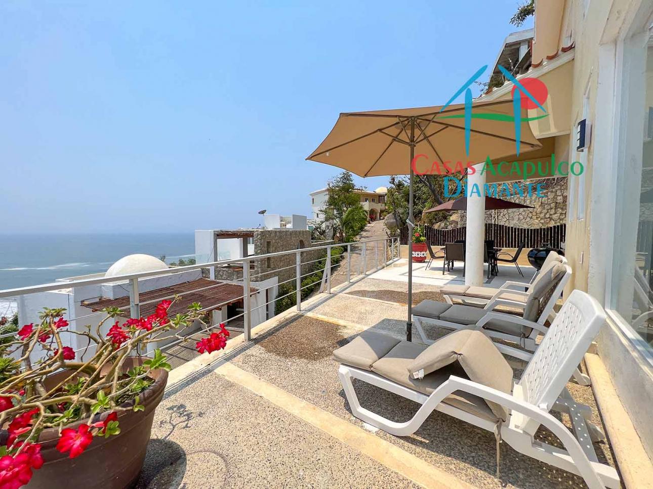 Terraza Con Alberca Privada Y Vista Al Mar — foto 11