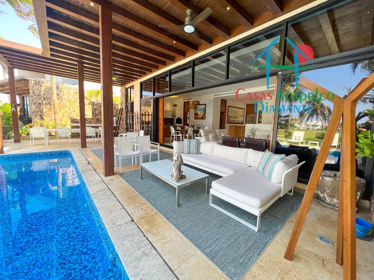 Casa en Tres Vidas con terraza, alberca Y Jardín Privado — foto 11