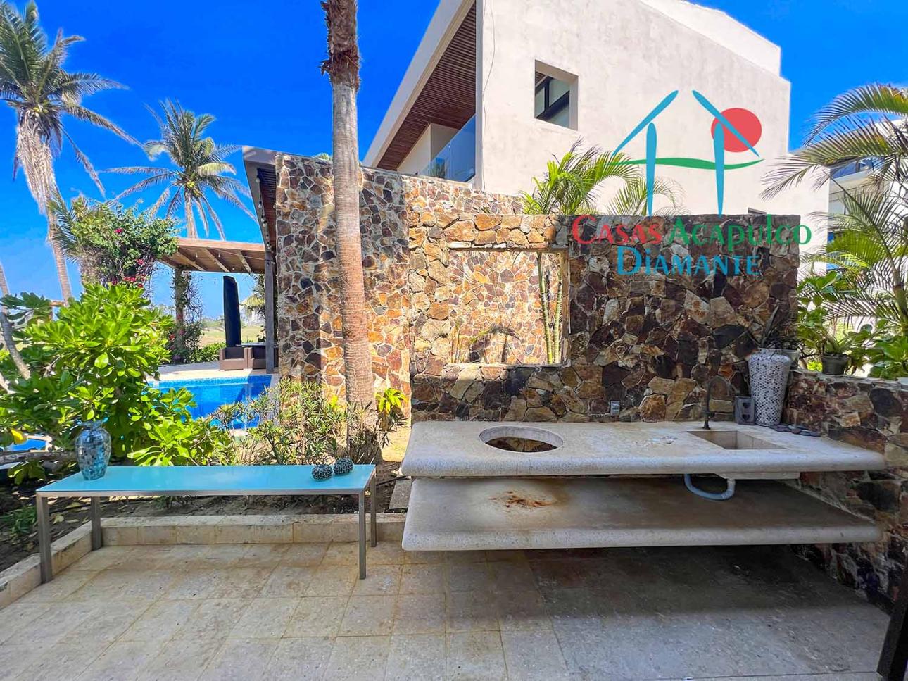 Casa en Tres Vidas con terraza, alberca Y Jardín Privado — foto 13