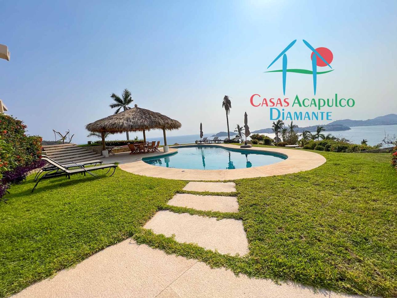 Casa para 16 personas. Con alberca privada y vista al mar — foto 7