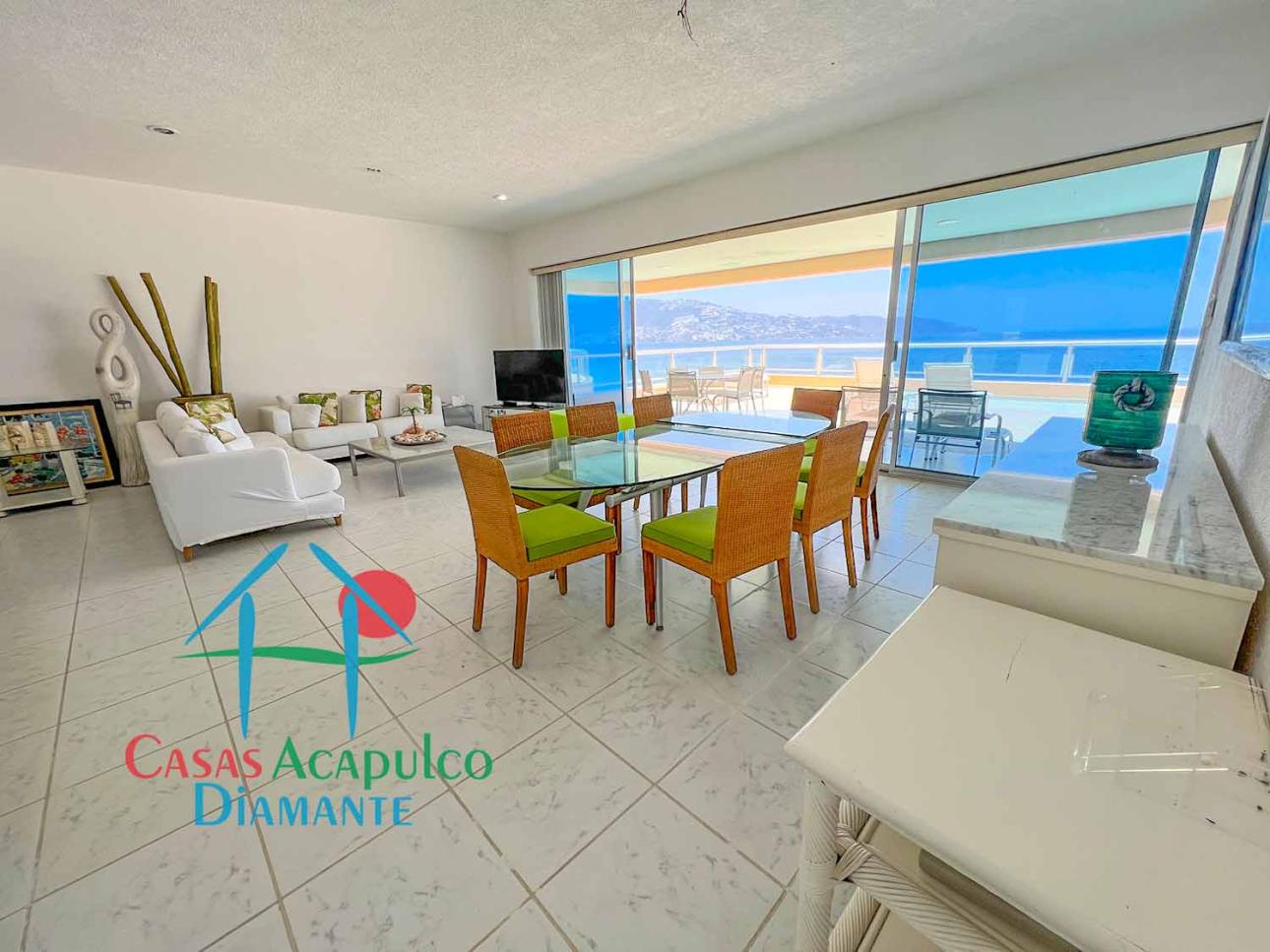 Terraza Con Vista Frontal A La Bahía De Acapulco — foto 2
