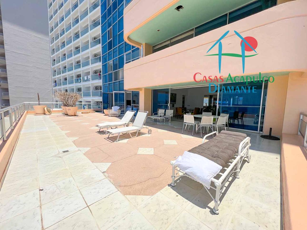 Terraza Con Vista Frontal A La Bahía De Acapulco — foto 7