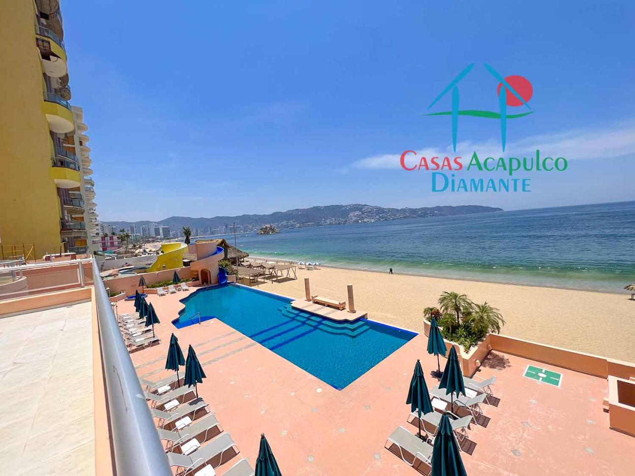 Terraza Con Vista Frontal A La Bahía De Acapulco — foto 9