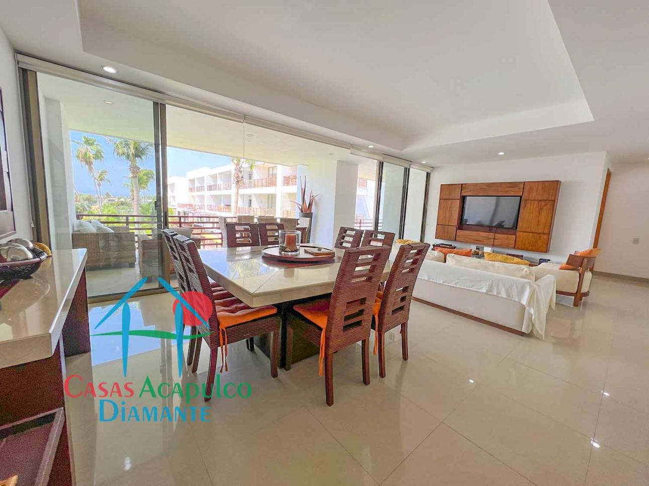 Depa para 8 personas. En condominio con club de playa — foto 4