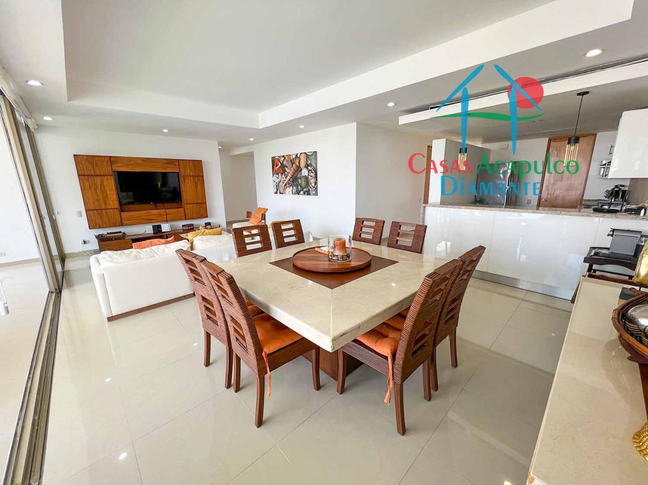 Depa para 8 personas. En condominio con club de playa — foto 3