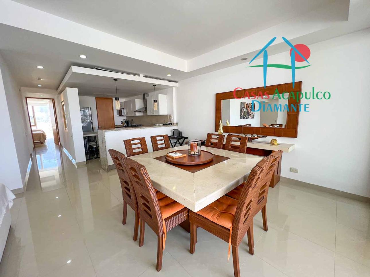 Depa para 8 personas. En condominio con club de playa — foto 2