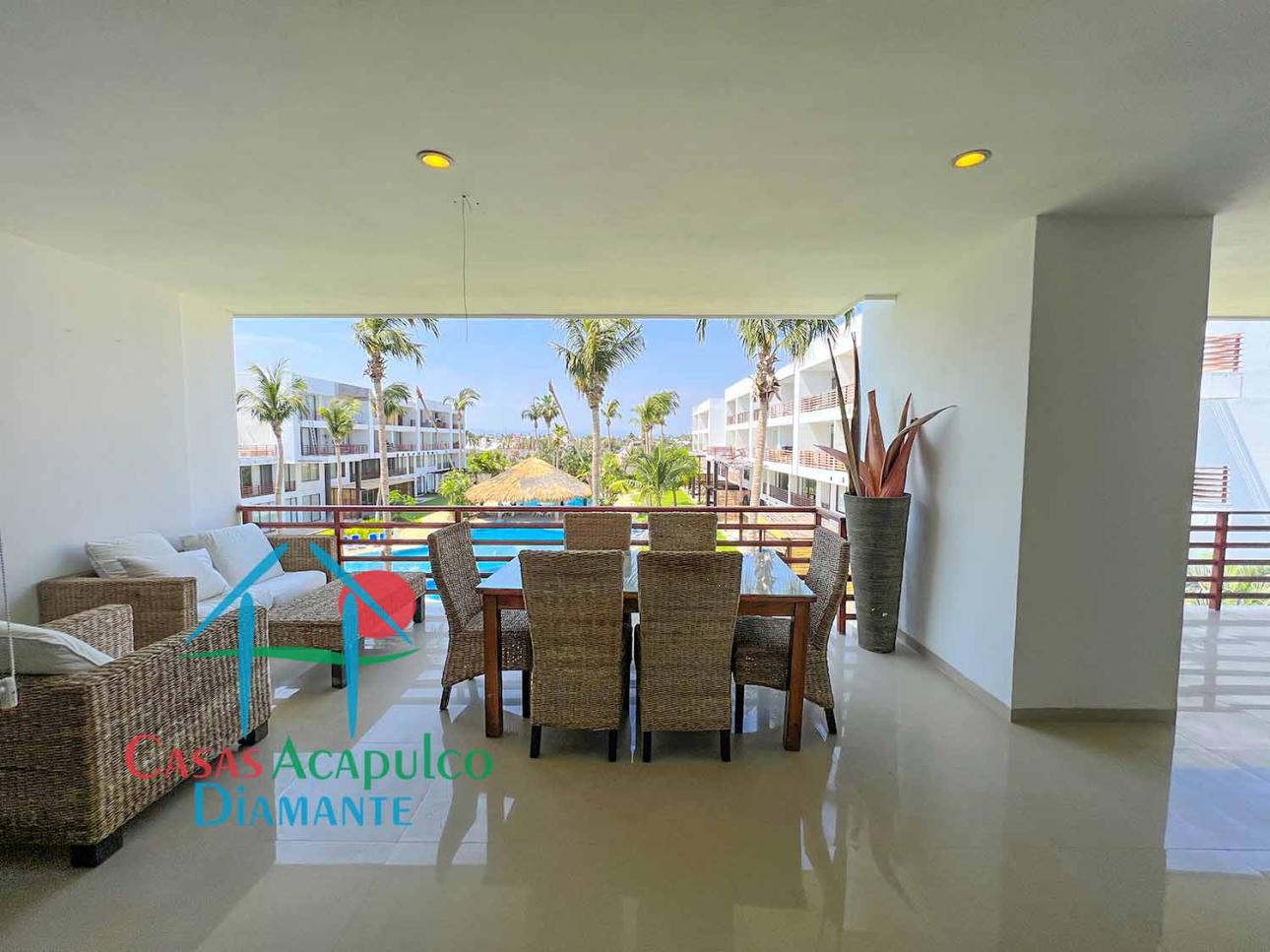Depa para 8 personas. En condominio con club de playa — foto 8