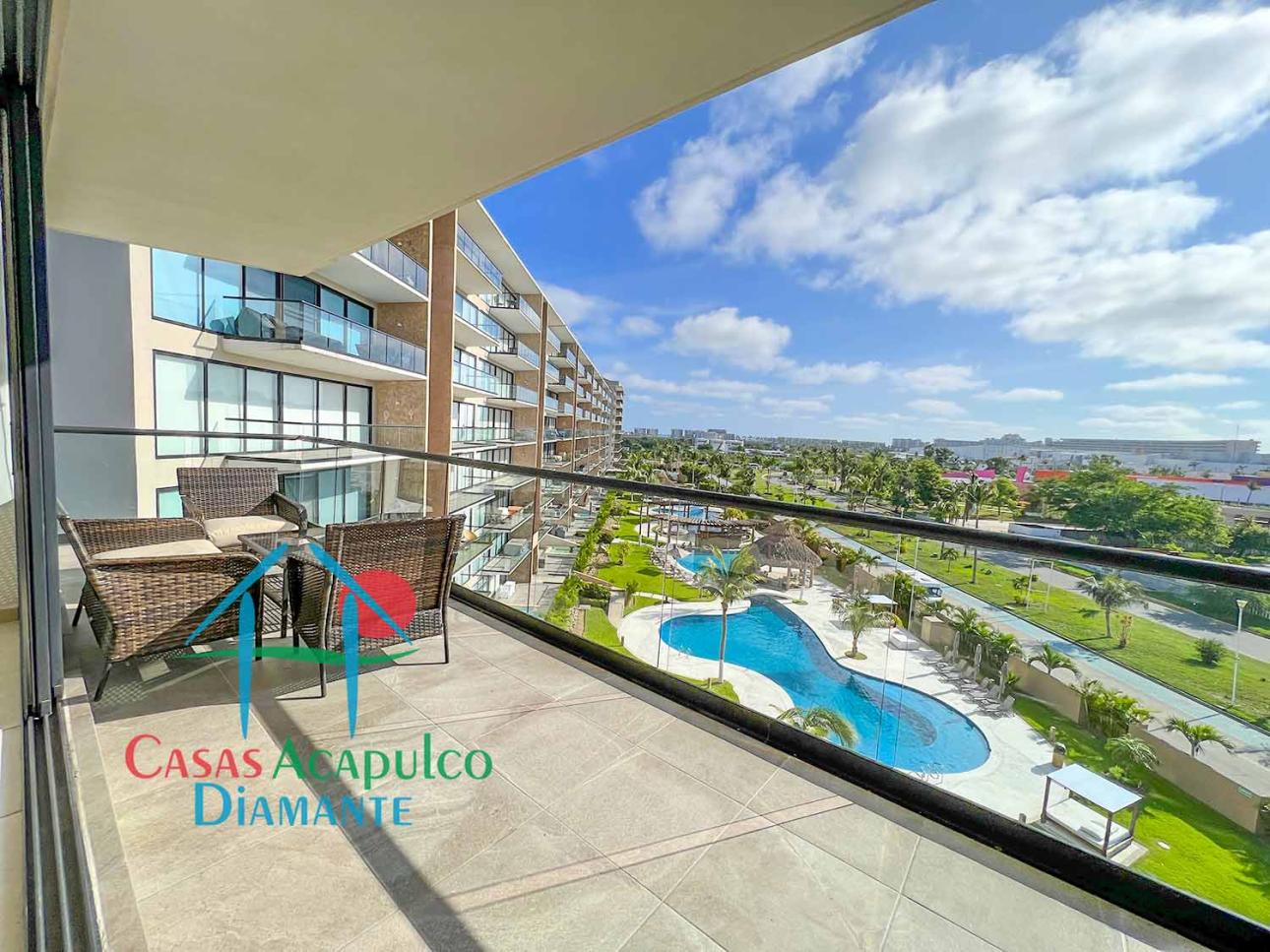 Depa con terraza y vista a las áreas comunes — foto 5