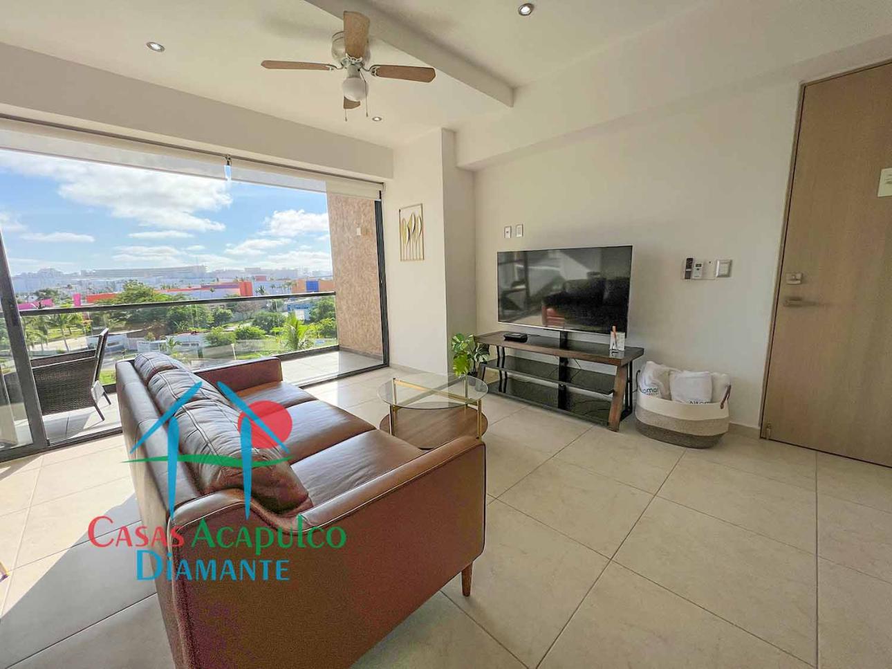 Depa con terraza y vista a las áreas comunes — foto 4