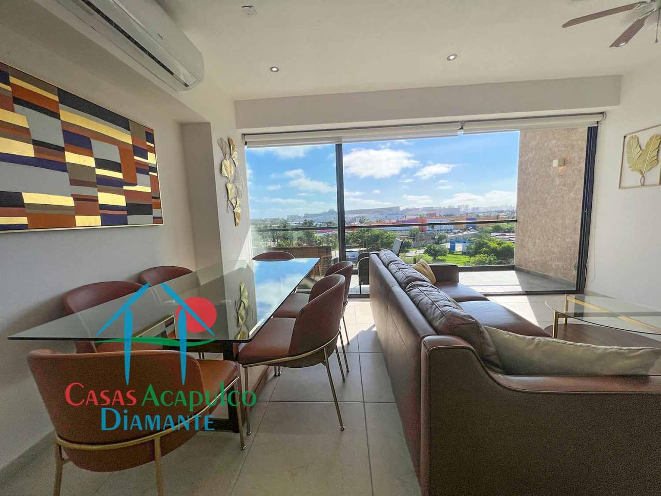 Depa con terraza y vista a las áreas comunes — foto 4