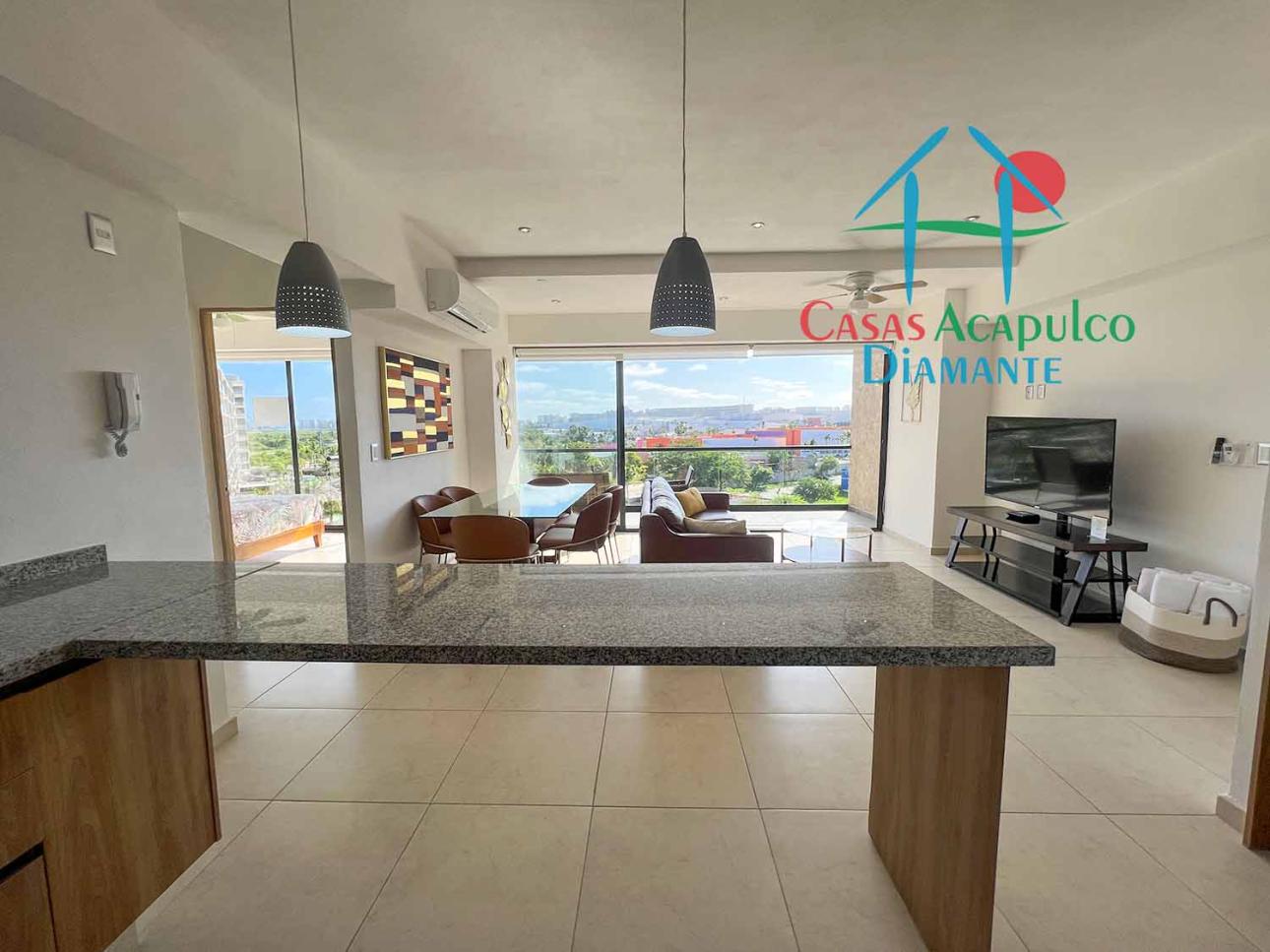 Depa con terraza y vista a las áreas comunes — foto 14