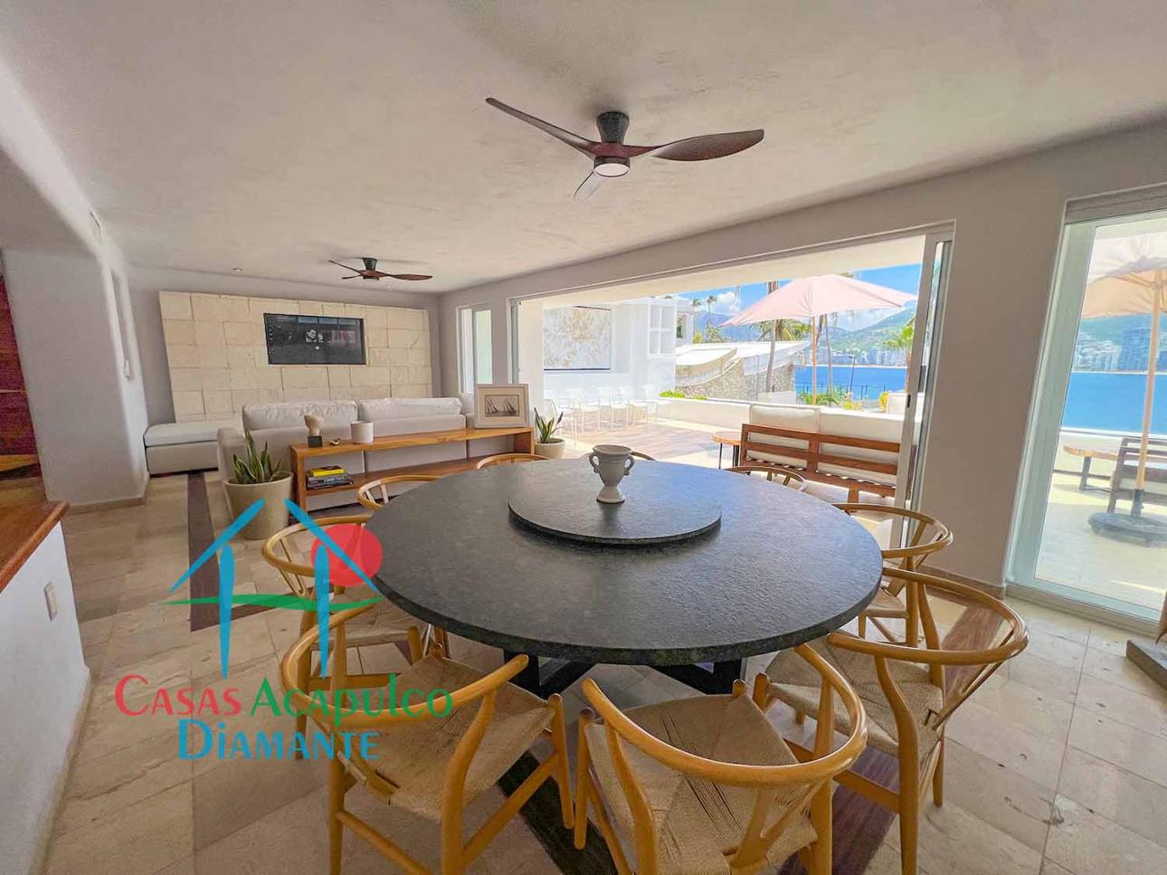 Terraza con alberca privada y vista a la bahía de Acapulco — foto 2