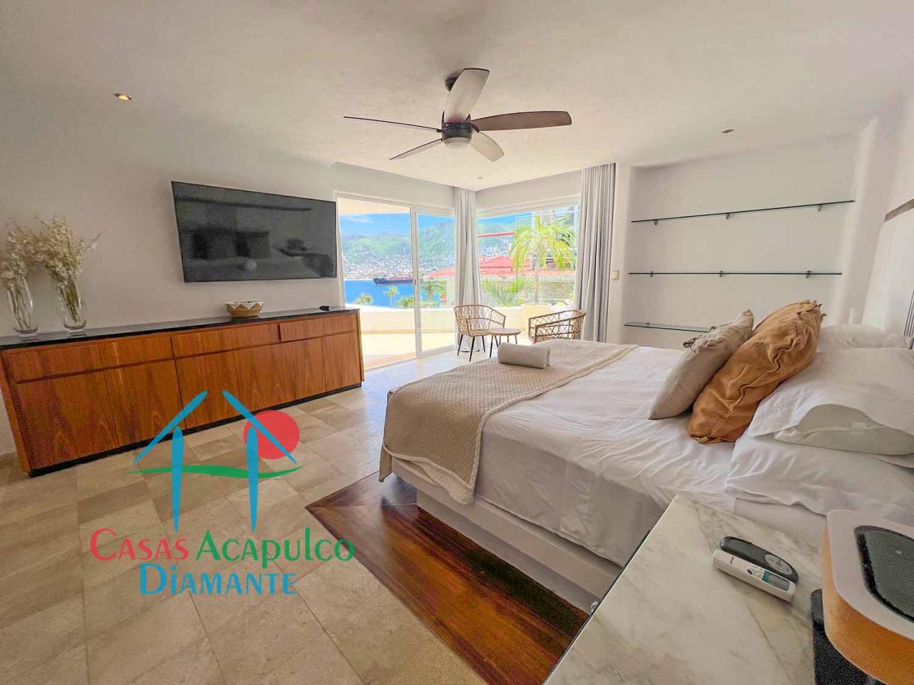 Terraza con alberca privada y vista a la bahía de Acapulco — foto 15
