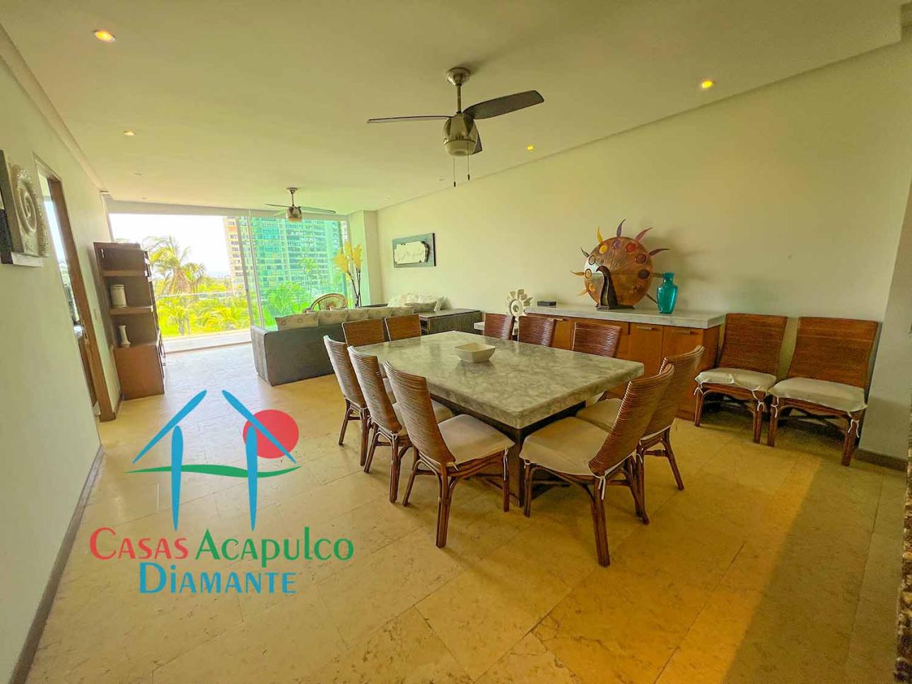Depa en uno de los condominios más prestigiosos de Acapulco